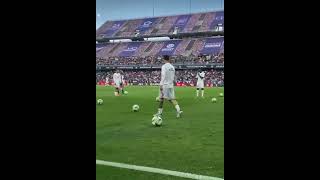 Messi goal in warmup before Montpellier vs PSG