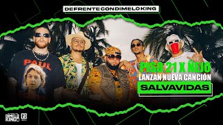 SALVAVIDAS - PISO 21 & ÑEJO (VIDEO REACCIÓN)  #DIMELOKINGRECOMIENDA (El Grupo B)