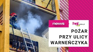 hej.mielec.pl TV: Pożar w bloku na Smoczce