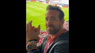 Hugh Jackman \u0026 Ryan Reynolds (August 05, 2023) FINALLY snagged an invite. Wrexham AFC