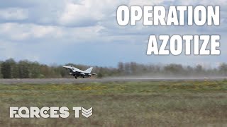 Op Azotize: What Is The RAF's Role In Lithuania? • NATO AIR POLICING ✈️ | Forces TV