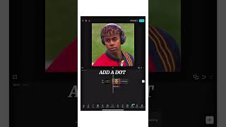 FACE TRACKING TUTORIAL IN CAPCUT! #capcut #football #edit #edithelp #tutorial