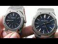 audemars piguet royal oak 15202 jumbo vs 15400 royal oak 15202st vs 15400st luxury watch review