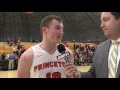 spencer weisz following 69 60 princeton win vs. cornell