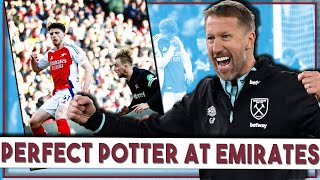 Potter Tactics Perfect Earns West Ham a Win at the Emirates | Arsenal Title Hopes Massively Dented