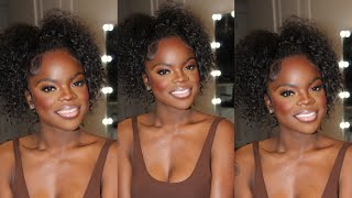 Bronze Soft Glam | Client Makeup Tutorial | Dark skin Makeup | Halle J.