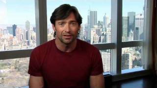 Hugh Jackman announcing "X-Men Origins: Wolverine" premiere contest!!!
