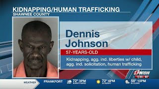 Lawrence man in Shawnee County Jail on kidnapping, indecent liberties counts