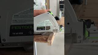 Festool TS-60 on the FSK Reel 🙌 #festool #tracksaw