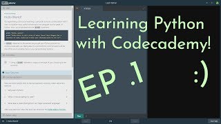 ASMR Learning Python with Codecademy! Ep.1