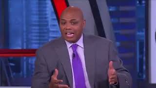 Charles Barkley with some questionable word choice when discussing physical defense
