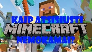 Kaip atsisiųsti minecraft nemokamai?