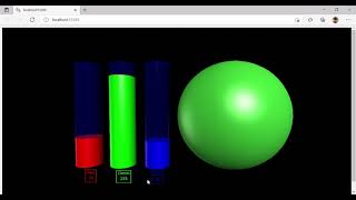 VPython Colour Changing Orb
