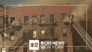 14 injured in Queens apartment building blaze, FDNY says