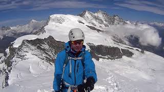 Ascension de l'Allalinhorn (4027m) le 14/08/17 avec Maxime