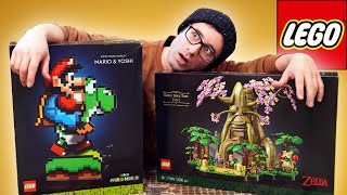 LEGO Super Mario VS LEGO The Legend of Zelda 🤔 ¿Cuál prefieres?