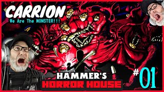 CARRION - WE ARE THE MONSTER !!! [LIVE] *REVERSE HORROR GAME ON XBOX GAMEPASS* IT'S HAMMER TIME !!!