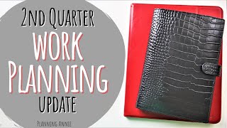 How I Use A Planner For Work - Planning System Update