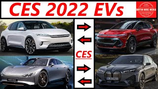 CES 2022 EVs!!!   BMW, Chrysler, GM & More!!!
