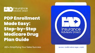 PDP Enrollment Made Easy • Step-by-Step Medicare Drug Plan Guide