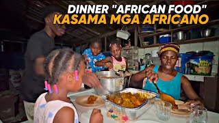 AFRICANA…PUPUNTA SA PINAS!! Dinner KASAMA Ang MGA AFRICANO