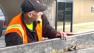 Storm Watch | Tow truck driver helping stranded I-80 highway travelers