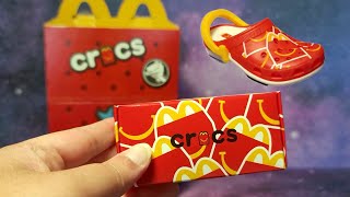 CROCS HAPPY MEAL UNBOXING AND REVIEW! MCDONALD'S SEPTEMBER 2024!