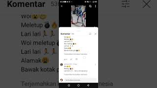 woi meletup lari-lari woi meletup lari-lari alamak bawa kotak pula