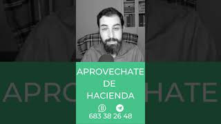 APROVECHATE DE HACIENDA-IMPUESTOS QUE NO PUEDES APLAZAR