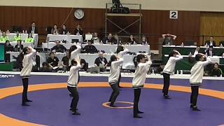 成田国際高校ダンス部 ワールドカップ女子レスリング開会式 パフォーマンス 2