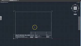 AutoCAD 2018   A3 Landscape Template Guide