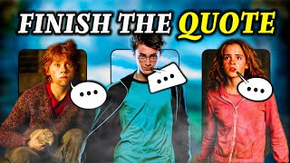 Can You Finish The Harry Potter Quote? | Movie Trivia Quiz