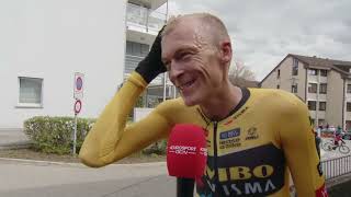 Robert Gesink - Interview at the finish - Stage 3 - Tour de Romandie 2023