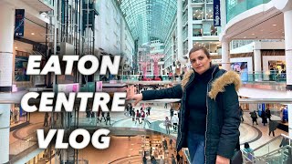 Eaton Centre Shopping Vlog || پاساژ بزرگ تورنتو