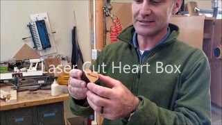 Laser Cut Heart Box for Valentine's Day