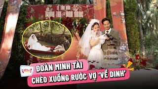 Doan Minh Tai rows boat to hold wedding in 1,000m² coconut garden