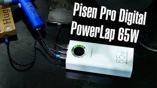 Trên tay pin đi động 30.000 mAh Pisen Pro Digital PowerLap 65W