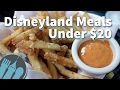 Disneyland Meals for under $20!