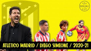 Atletico Madrid under Simeone(La Liga champions)/ 2020-21/Tactical analysis