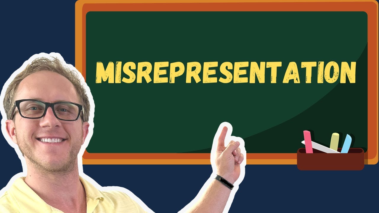 Misrepresentation - Life Insurance Exam Prep - YouTube