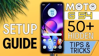 Moto g54 Tips & Tricks || Hidden Features || 50+ Hidden Tricks #motog54