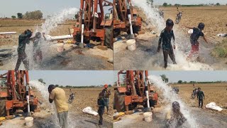 Bore Well Water My village!!బోరు నీళ్ల దగ్గర వీళ్ళ ఆనందం చూడండి!mastan allagadda 70mm letest video!!