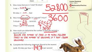 Course 2 L.1-3 Convert Unit Rates