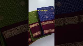 Pure handloom kanchipuram vaaira ossi silk sarees