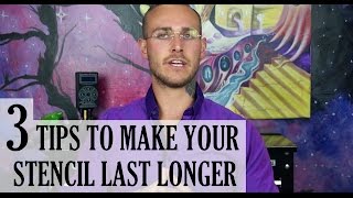 3 Tips To Make Your Tattoo Stencil Last Longer - Tutorial