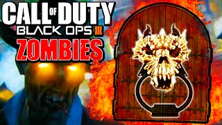Black Ops 3 "SECRET DOOR EASTER EGG" - Zombies Magic Button, Mark of The Beast & MORE! | Chaos