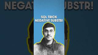 🔍SQL SUBSTR Function Trick (Negative SUBSTR!) | SQL Interview Challenge