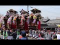 知多市　岡田　春祭り　山車　ねじ回し