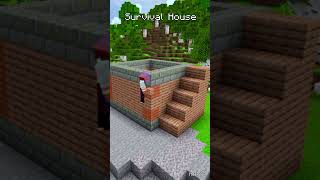 Minecraft Easy Modern House🏠 #shorts