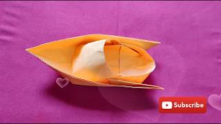 Paper boat/ paper craft